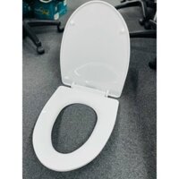 Nắp nhựa bàn cầu Inax CF-600VS, Nắp êm siêu mỏng thay thế bồn cầu Inax C-504VAN, AC-504VAN, AC-939VAN, AC-959VAN, AC-900