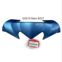 Nắp nhựa đầu đèn, ốp trên tay láy WAVE S110, RS, RSX...  xanh ngọc zin