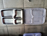 NẮP NHỰA ĐẬY KHAY CƠM INOX 4 NGĂN