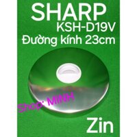 Nắp nồi cơm Sharp Thái KSH-D19V zin theo máy - nắp vung, nắp đậy nồi cơm điện KSH-D19V (núm màu xám)
