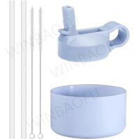 Nắp ống hút và khởi động cho bình thủy điện miệng rộng và chai nước cách nhiệt thương hiệu khác