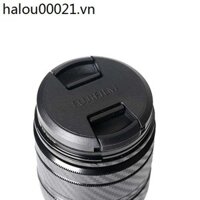 Nắp ống kính 58mm Thích hợp cho Fuji XF18-55mm 16-50mm 50-230mm XF 35F4 Vỏ trước chống bụi