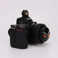 Nắp ống kính hoạt hình Little Monster Camera, Hot Shoe M50, Gland nhỏ 49mm, tương thích với Sony Fuji Nikon Canon R50