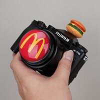 Nắp ống kính máy ảnh Hamburger M, tương thích với M50 Canon R50 Fujifilm XT50 Nikon Z30 Sony ZVE-10