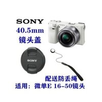 Nắp ống kính máy ảnh Sony A5000 A5100 A6000 A6300 NEX-5R Mirrorless E16-50 40.5mm