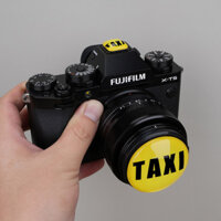 Nắp ống kính máy ảnh TAXI, hot shoe tương thích với M50 Canon R50 Fujifilm XT50 Nikon Z30 Sony ZVE-10