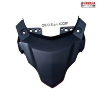 Nắp ốp võ nhựa đuôi, mu rùa EXCITER 155 đen nhám, mờ zin Yamaha