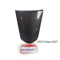 Nắp ốp võ nhựa đuôi rùa xe WAVE A, Alpha 100 xám zin Honda