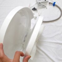 Nắp rửa cơ, bồn cầu rửa đít tự động, vòi xịt vệ sinh thông minh