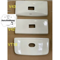 Nắp sứ két nước bàn cầu liền khối Viglacera V43,V42,VT18