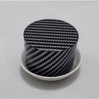 nắp tài xỉu bọc decal cacbon tặng kèm chén lắc/nắp lắc tài xỉu bọc decal/ nắp chơi tài xỉu bọc decal tặng dĩa