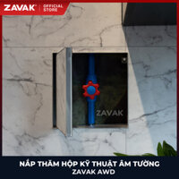 Nắp Thăm Kỹ Thuật Gắn Âm Tường ZAVAK AWD-200x200 Cửa Che Hộp Van Cấp Nước, Nắp Cửa Kỹ Thuật Bồn Tắm Inox