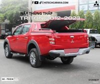 Nắp Thùng Thấp Cho Xe Bán Tải Mitsubisi Triton 2012-2023 Thiết Kế Gọn Gàng, Chống Nước, An Toàn Tuyệt Đối