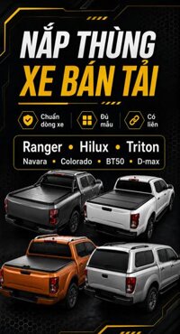 Nắp Thùng Xe Bán Tải Chính Hãng - Bảng Giá Mới Nhất 2026 | DNLAuto