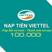 Nạp Tiền Viettel 100k