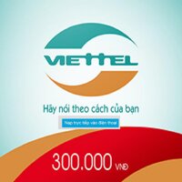 Nạp Tiền Viettel 300.000 VNĐ
