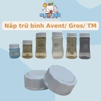 Nắp trữ sữa bình sữa Avent/ Grosmimi/ TM nhựa PP