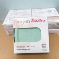 Nắp trữ sữa hegen, nắp đậy bình sữa hegen màu xanh hồng trắng xám chính hãng