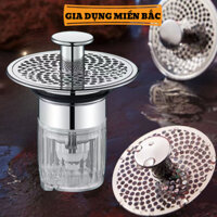 Nắp xả Lavabo, nút ấn bồn rửa mặt chống mùi có bộ lọc rác ngăn chặn cặn bẩn - PK171
