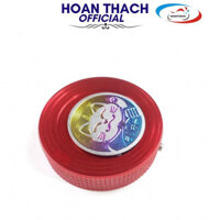 Nắp xăng lớn màu đỏ kèm logo mèo titan cho nhiều loại xe, SP017514 ABIKASHOP