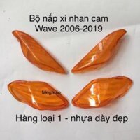 Nắp xi nhan cam trước sau Wave A 2006-2020 50cc, 100cc và 110cc - Wave 50cc,1 đôi xn trước