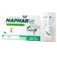 Naphar lax 5g Gel thụt trực tràng TE Nam Hà (H/6Tuýp)