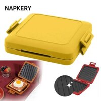 NAPKERY Máy làm bánh mì nướng lò vi sóng NAPKERY, Máy rửa chén an toàn với dây đeo silicon có thể điều chỉnh Máy làm bánh mì nướng lò vi sóng, Tiết kiệm thời gian nhà bếp Không cần nướng điện Máy làm bánh mì nướng siêu nhỏ nhanh