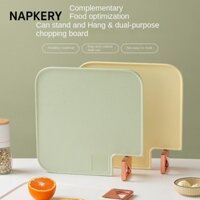 NAPKERY Thớt đứng gia đình NAPKERY, Thớt nhựa dày đa chức năng, Thớt nhà bếp chống nấm mốc hai mặt