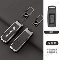 Nappa Da Bò Da Thật Chính Hãng Hợp Kim Kẽm Vỏ Chìa Khóa Từ Xa Dành Cho Xe Honda PCX ADV Click Forza SH Vario120 150 160 300 350 750 Airblade 125 C125 Super Cub Scoopy Xe Máy Bao