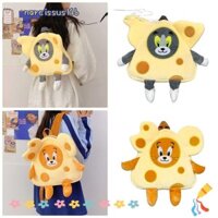 Narcissus1 1 Ba Lô Sang Trọng, Túi Đeo Vai Quà Tặng Sinh Nhật Tom Và Jerry Bền Đẹp Chuột Tom Mèo Và Jerry Túi Đựng Hình Phô Mai Trẻ Em Vui Nhộn Cho Trẻ Em