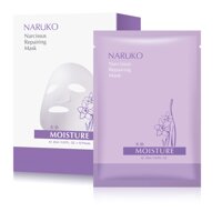 Naruko Hoa Thủy Tiên - Hộp 10 Miếng Mặt Nạ Phục Hồi Naruko Narcissus Repairing Mask 25ml  Miếng