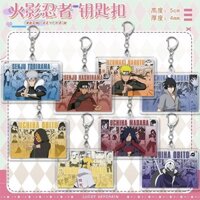Naruto Acrylic Móc Khóa Anime Hàng Hóa Naruto Sasuke Schoolbag Mặt Dây Chuyền Quà Tặng Nhỏ Phụ Kiện Mặt Dây Chuyền Quà Tặng 4.2wy