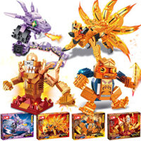 naruto áo naruto lego naruto gối ôm naruto Đồ chơi khối xây dựng Naruto Storm Ninja, lắp ráp linh thú, rắn, quỷ, voi, trận chiến ninja, quà tặng mùa hè cho trẻ em