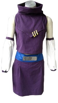 Naruto Cosplay Costume Yamanaka Ino Purple Pullover