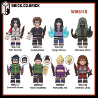 Naruto Đội 10 Asuma đội 8 Kurenai Hinata Kiba Shino Choji Shikamaru Đồ chơi Lắp ráp WM6110