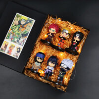 Naruto hình Q phiên bản Naruto Kakashi Itachi búp bê mô hình cak Naruto hình Q phiên bản Naruto Kakashi Itachi mô hình búp bê Trang trí bánh Anime Hàng hóa Đồ chơi Quà tặng 3.9