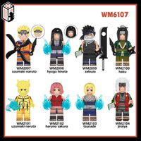 Naruto Jiraiya Haku Orochimaru Zabuza Madara Đồ Chơi Lắp Ráp Mô Hình Anime Ninja Naruto WM6107