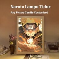 Naruto Khung Tranh Vẽ sasuke kakashi Gắn Đèn Ngủ Trang Trí Phòng Ngủ