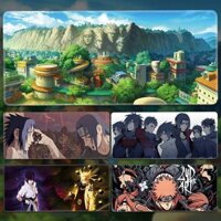 Naruto Mouse Pad Large Size Naruto Sasuke Keyboard Pad Secondary Student Computer Desk Pad Extra Large Thickened Lrh7