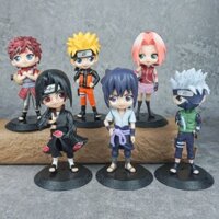 Naruto Naruto Sasuke Itachi Búp bê đồ trang trí để bàn phòng khách văn phòng làm việc Quà Tặng Anime làm bằng tay kiểu hot giá rẻ