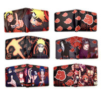 Naruto Naruto Ví Sasuke Xiao Tổ Chức Itachi Kakashi Uzumaki Naruto Ví Ngắn Ví Da PU