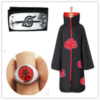 Naruto Trang Phục Akatsuki Áo Cosplay Sasuke Sasuke Sasuke Sasuke Mũi Cosplay Itachi Quần Áo Cosplay Trang Phục S-XXL YU7G