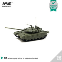 [NAS 1:72] Mô hình xe tăng T-80 BVM 1/72, Mô hình quân sự xe tank Nga T-80 1/72