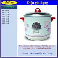 NaShop - Nồi cơm điện Kim Cương 1.2 lít (1L2, 1.2L) nấp vun rời, điện gia dụng (DGD)
