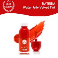 Natinda Water Jelly Velvet Tint (3 Loại) Tattoo Lip Coloring Lip Long Lasting Màu sắc tươi sáng, kết cấu ẩm ướt, vừa vặn thoải mái, trang điểm hàng ngày cần thiết.