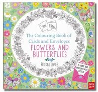 National Trust The Colouring Book of Cards and Envelopes - Flowers and Butterflies