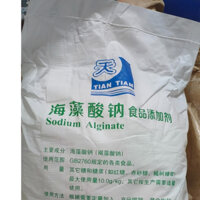 Natri alginate sodium alginate cấp thực phẩm túi 500g