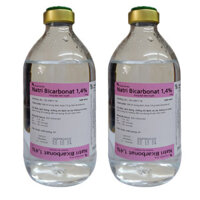 Natri Bicarbonat 1.4% điều chỉnh nhiễm toan chuyển hóa và kiềm hóa nước tiểu