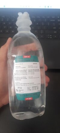 Natri Clorid 0,9% dịch truyền chai 500ml Fresenius Kabi