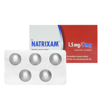 Natrixam 1.5mg/5mg điều trị tăng huyết áp cho bệnh nhân đã dùng indapamid và amlodipin